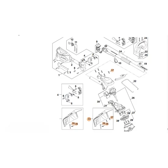 STIHL  Osłona FA05 710 8100